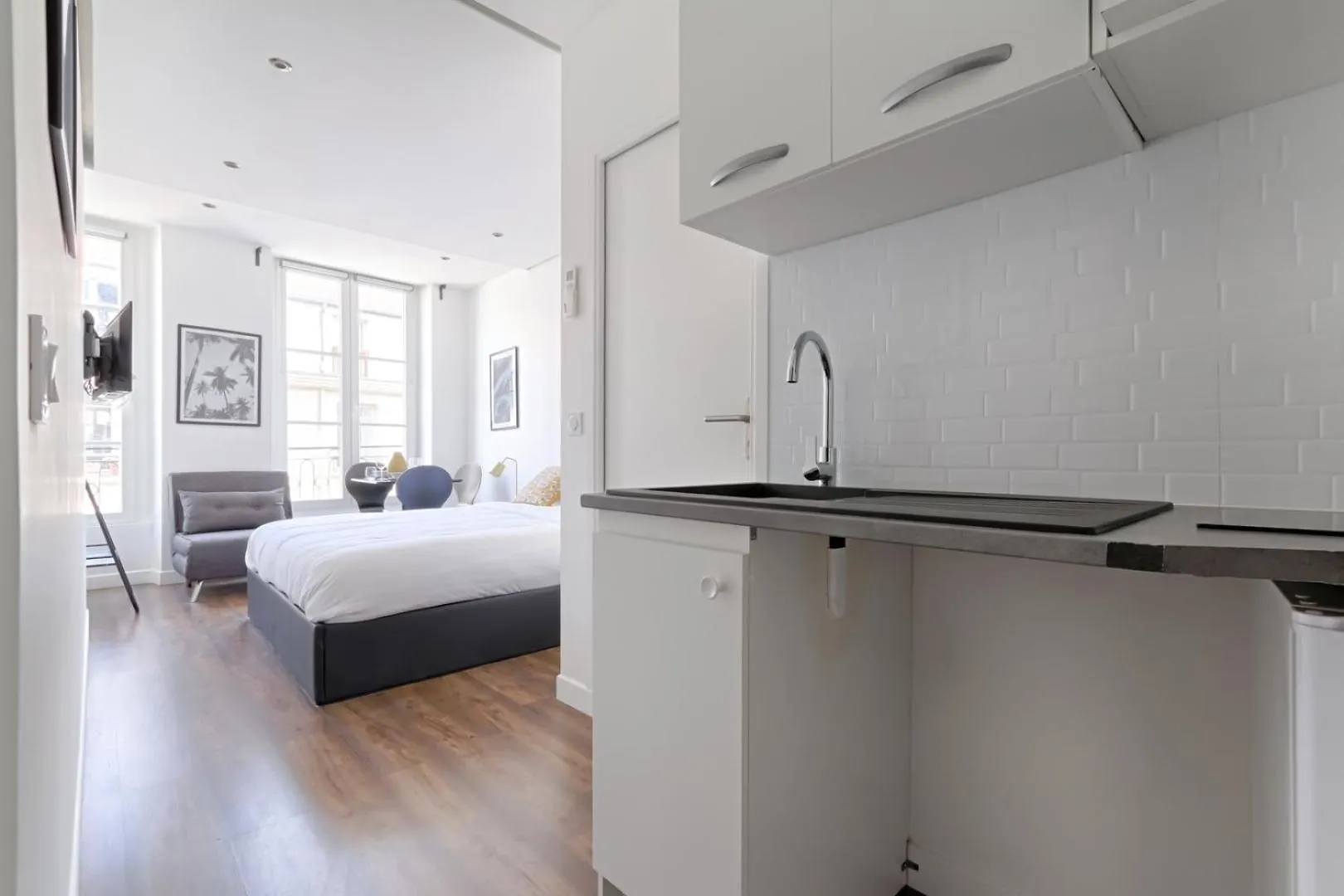 Tbs 313 - Elegant Studio Near Marais District Paris France